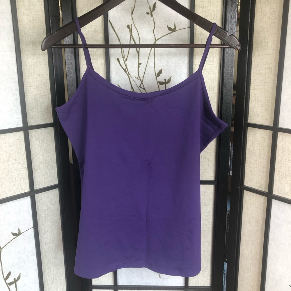 4 for 25$ RW&CO | Purple Camisole Cami Top. Size Large.